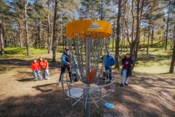 Disku golfa parks Ventspilī Ventspils TIC